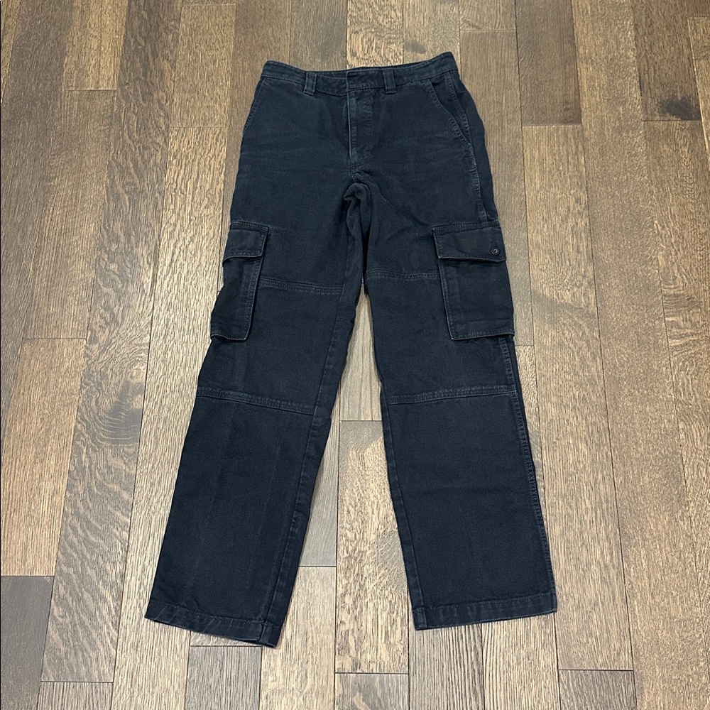 Aritzia TNA Black Cargo Pants